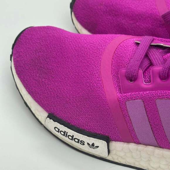 Adidas NMD R1 Vivid Pink BD8027 Women's Shoes - Picture 12 of 16